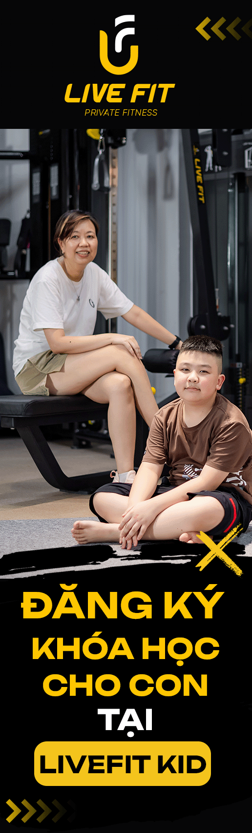 Đăng ký khóa tập ngay cho con mình nhé