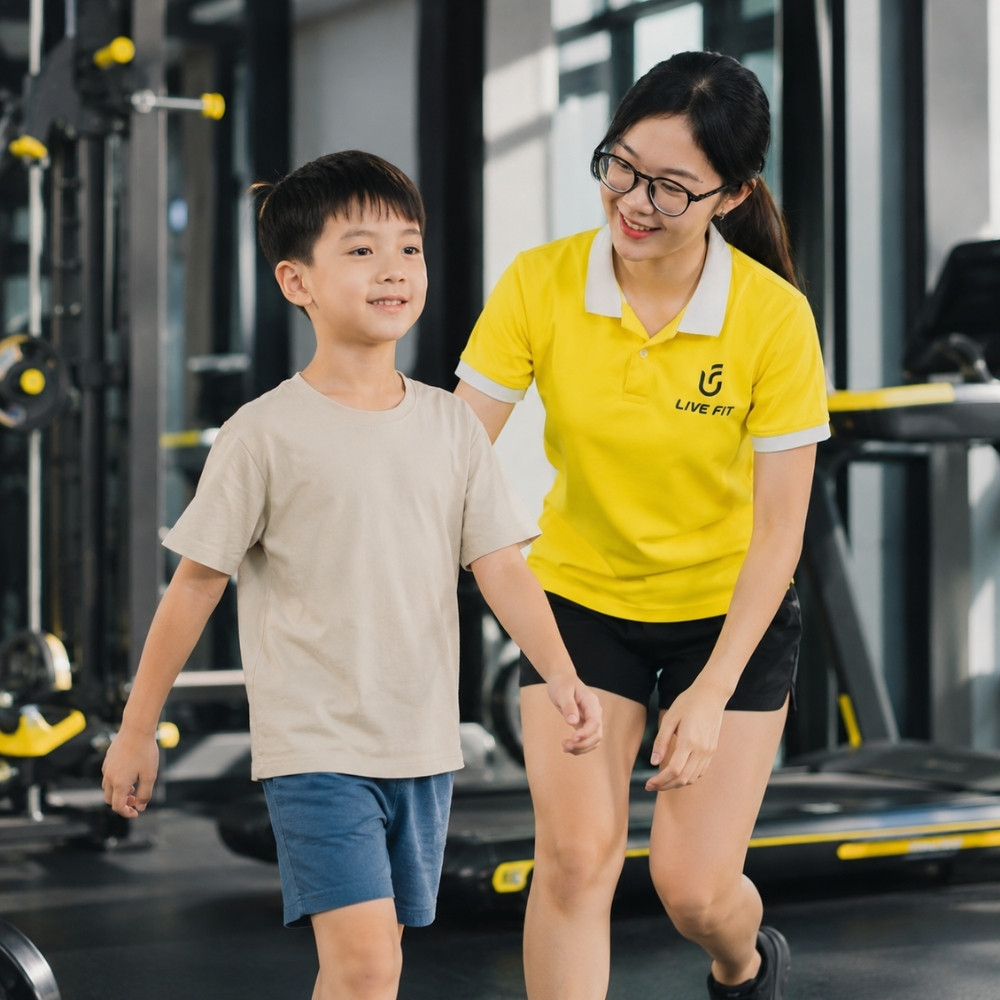 Trẻ rèn luyện sức bật và khả năng vận động